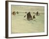 Fishing Boats on the Large de Pourville, 1882-Claude Monet-Framed Giclee Print