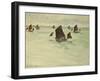 Fishing Boats on the Large de Pourville, 1882-Claude Monet-Framed Giclee Print