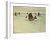 Fishing Boats on the Large de Pourville, 1882-Claude Monet-Framed Giclee Print