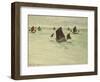 Fishing Boats on the Large de Pourville, 1882-Claude Monet-Framed Giclee Print