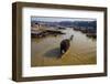 Fishing Boats on their Way Back, Kompong Kleang Village, Siem Reap Province, Cambodia, Indochina-Nathalie Cuvelier-Framed Photographic Print