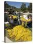 Fishing Boats, Poli Bay, Ithaka, Ionian Islands, Greece-R H Productions-Stretched Canvas