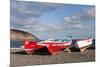 Fishing Boats, Pozo Negro, Fuerteventura, Canary Islands, Spain, Atlantic, Europe-Markus Lange-Mounted Photographic Print