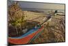 Fishing boats pulled up onto Paliton beach, Siquijor, Philippines, Southeast Asia, Asia-Nigel Hicks-Mounted Photographic Print