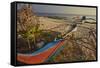 Fishing boats pulled up onto Paliton beach, Siquijor, Philippines, Southeast Asia, Asia-Nigel Hicks-Framed Stretched Canvas