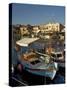 Fishing Boats, Rethymnon, Crete, Greek Islands, Greece, Mediterranean-Adam Tall-Stretched Canvas