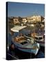 Fishing Boats, Rethymnon, Crete, Greek Islands, Greece, Mediterranean-Adam Tall-Stretched Canvas