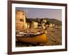 Fishing Boats, Riviera Di Ponente, Laigueglia, Liguria, Portofino, Italy-Walter Bibikow-Framed Photographic Print