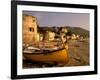 Fishing Boats, Riviera Di Ponente, Laigueglia, Liguria, Portofino, Italy-Walter Bibikow-Framed Photographic Print