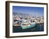 Fishing Boats, Santa Barbara Harbor, California, United States of America, North America-Richard Cummins-Framed Photographic Print