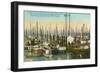 Fishing Boats, Seattle, Washington-null-Framed Art Print