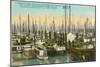 Fishing Boats, Seattle, Washington-null-Mounted Art Print