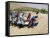 Fishing Boats, Tarrafal, Santiago, Cape Verde Islands, Africa-R H Productions-Framed Stretched Canvas