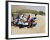 Fishing Boats, Tarrafal, Santiago, Cape Verde Islands, Africa-R H Productions-Framed Photographic Print