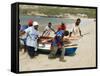 Fishing Boats, Tarrafal, Santiago, Cape Verde Islands, Africa-R H Productions-Framed Stretched Canvas