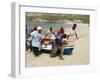 Fishing Boats, Tarrafal, Santiago, Cape Verde Islands, Africa-R H Productions-Framed Photographic Print