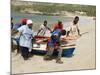 Fishing Boats, Tarrafal, Santiago, Cape Verde Islands, Africa-R H Productions-Mounted Photographic Print