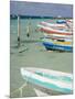 Fishing Boats Tied Up, Isla Mujeres, Quintana Roo, Mexico-Julie Eggers-Mounted Photographic Print