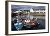 Fishing Boats, Ullapool Harbour, Highland, Scotland-Peter Thompson-Framed Photographic Print