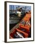 Fishing Boats Unloading, Sagres, Algarve, Portugal, Europe-Neale Clarke-Framed Photographic Print