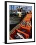 Fishing Boats Unloading, Sagres, Algarve, Portugal, Europe-Neale Clarke-Framed Photographic Print