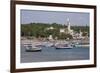 Fishing Boats, Vizhinjam, Trivandrum, Kerala, India, Asia-Balan Madhavan-Framed Photographic Print