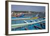 Fishing Boats, Vizhinjam, Trivandrum, Kerala, India, Asia-Balan Madhavan-Framed Photographic Print