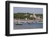 Fishing Boats, Vizhinjam, Trivandrum, Kerala, India, Asia-Balan Madhavan-Framed Photographic Print