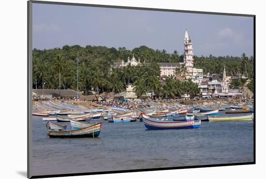 Fishing Boats, Vizhinjam, Trivandrum, Kerala, India, Asia-Balan Madhavan-Mounted Photographic Print