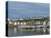 Fishing Boats with Creels at Anchor in Harbour at Findochty, Grampian, Scotland-Lousie Murray-Stretched Canvas