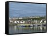 Fishing Boats with Creels at Anchor in Harbour at Findochty, Grampian, Scotland-Lousie Murray-Framed Stretched Canvas