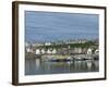 Fishing Boats with Creels at Anchor in Harbour at Findochty, Grampian, Scotland-Lousie Murray-Framed Photographic Print