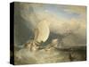 Fishing Boats with Hucksters Bargaining for Fish, 1837-38-J. M. W. Turner-Stretched Canvas