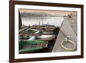 Fishing Boats-Richard Nebesky-Framed Photographic Print