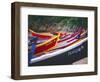 Fishing Boats-George Oze-Framed Photographic Print