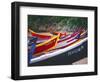 Fishing Boats-George Oze-Framed Photographic Print