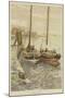 Fishing Boats-null-Mounted Giclee Print