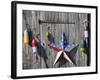 Fishing Buoys on the Side of a Barn in New Hampshire, Usa-Dan Bannister-Framed Photographic Print