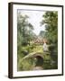 Fishing by the Bridge-Henry John Yeend King-Framed Giclee Print