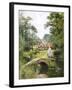 Fishing by the Bridge-Henry John Yeend King-Framed Giclee Print