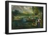 Fishing, c.1862-63-Edouard Manet-Framed Giclee Print