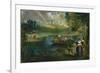 Fishing, c.1862-63-Edouard Manet-Framed Giclee Print