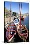 Fishing Cabin and Ancient Fishing Boats-Guy Thouvenin-Stretched Canvas