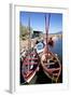 Fishing Cabin and Ancient Fishing Boats-Guy Thouvenin-Framed Photographic Print