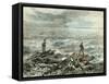 Fishing Canada 1873-null-Framed Stretched Canvas