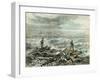 Fishing Canada 1873-null-Framed Giclee Print