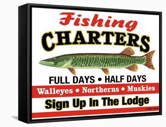 Fishing Charters-Mark Frost-Framed Stretched Canvas