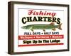 Fishing Charters-Mark Frost-Framed Giclee Print