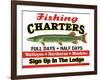 Fishing Charters-Mark Frost-Framed Giclee Print
