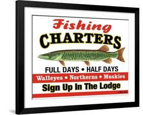 Fishing Charters-Mark Frost-Framed Giclee Print